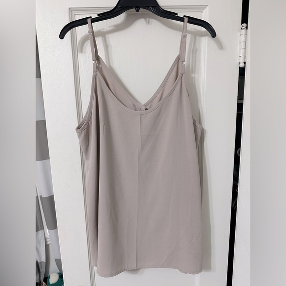 Women's Beige Button-Down Top - Picture 6 of 6